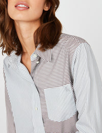 2qty RELIQUAT 65€ 20%  / Chemise droite Maureen - White Multicolor