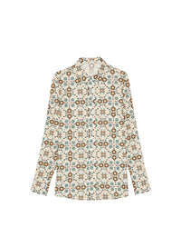 8qty RELIQUAT 95€ 0%  / Chemise droite Maureen - Boulbon Beige