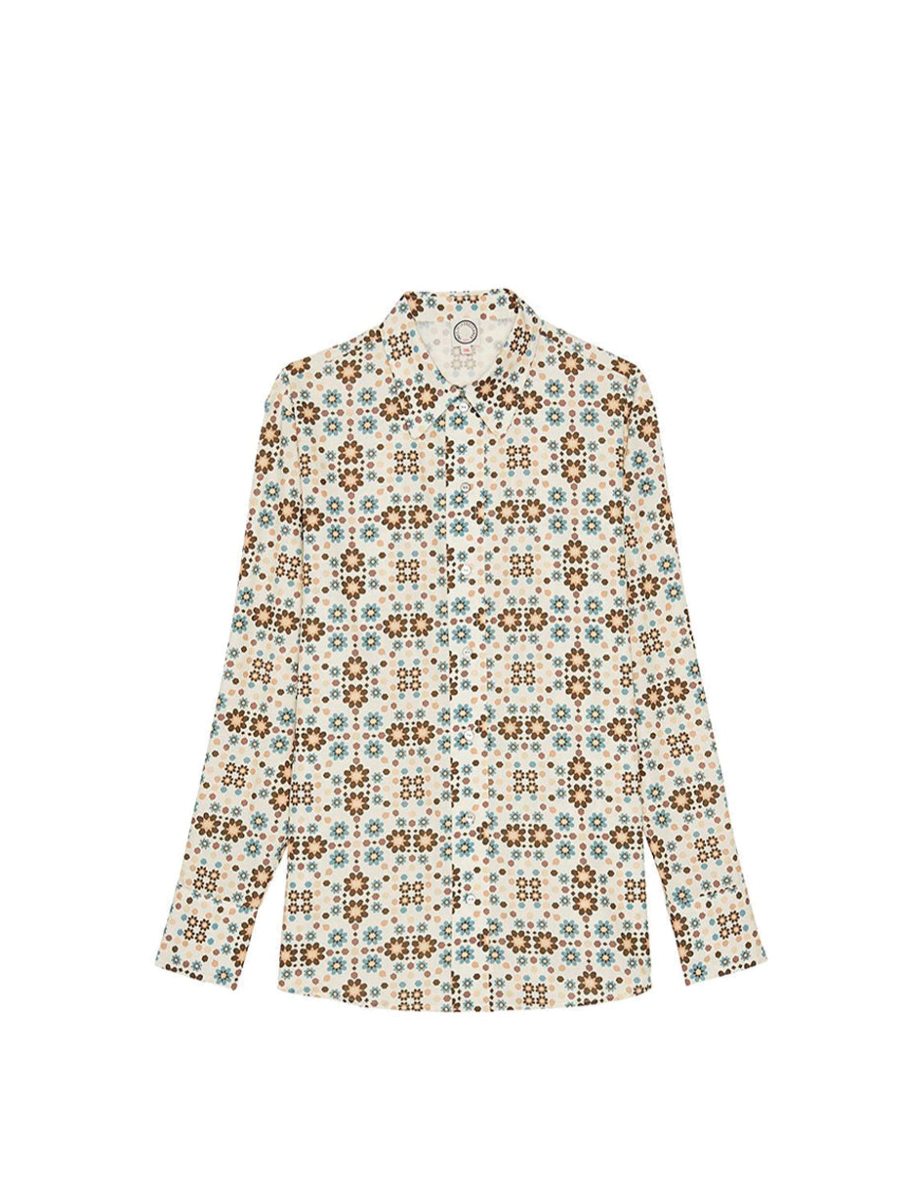 8qty RELIQUAT 95€ 0%  / Chemise droite Maureen - Boulbon Beige