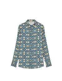 7qty RELIQUAT 80€ 8,3%  / Chemise droite Maureen - Boulbon Blue
