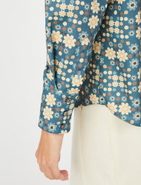 7qty RELIQUAT 80€ 8,3%  / Chemise droite Maureen - Boulbon Blue