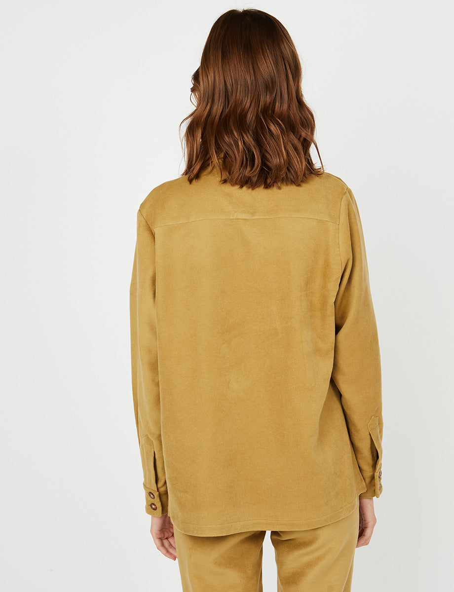 18qty RELIQUAT 95€ 0%  / Chemise droite Cassia - Khaki