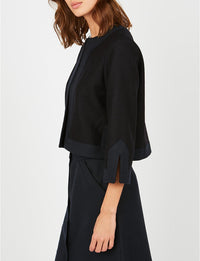 2qty RELIQUAT 120€ 100%  / Blazer évasé Charlus en laine - Blue Dark