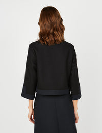 2qty RELIQUAT 120€ 100%  / Blazer évasé Charlus en laine - Blue Dark