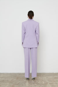 Double Breasted Blazer - Lilac
