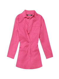 Robe chemise Baunhilha - Pink