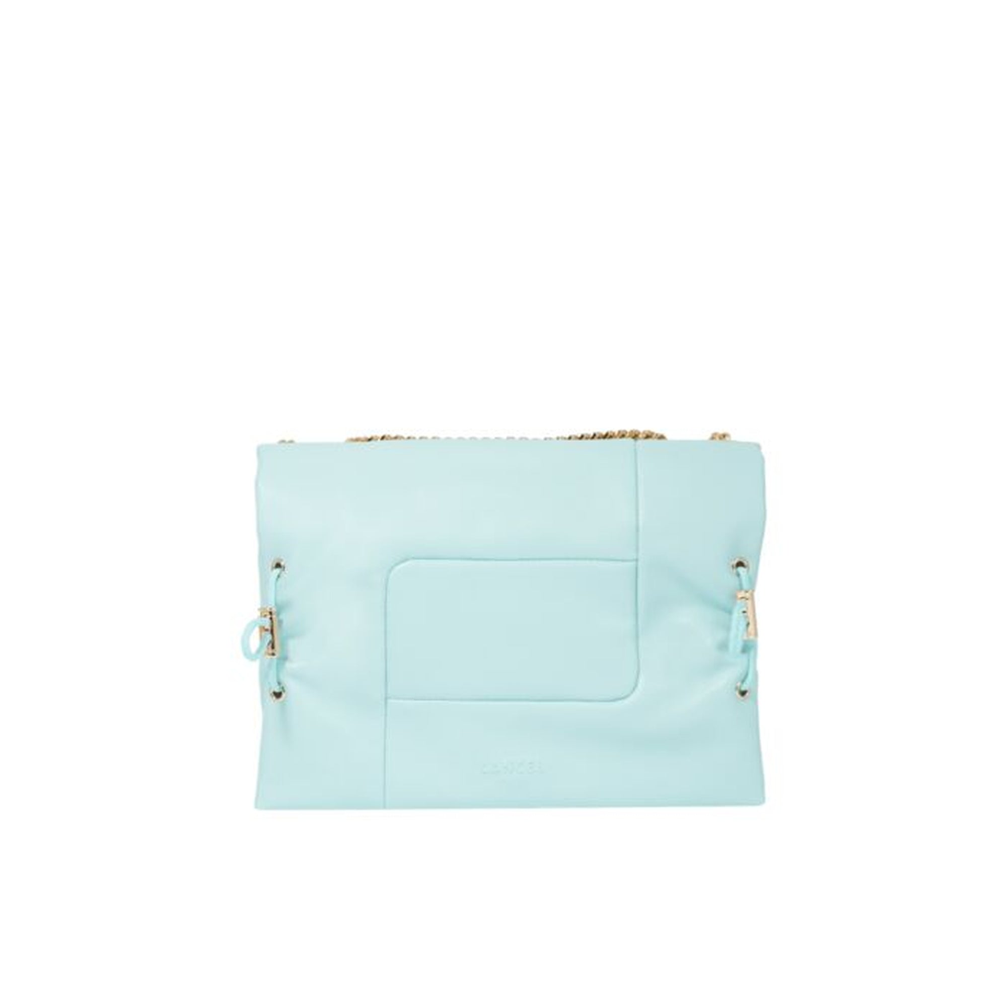 Sac à rabat Billie en cuir matelassé - Menthe