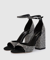 Sandales à talons Holly 100 en cuir - Black Rock Diamond