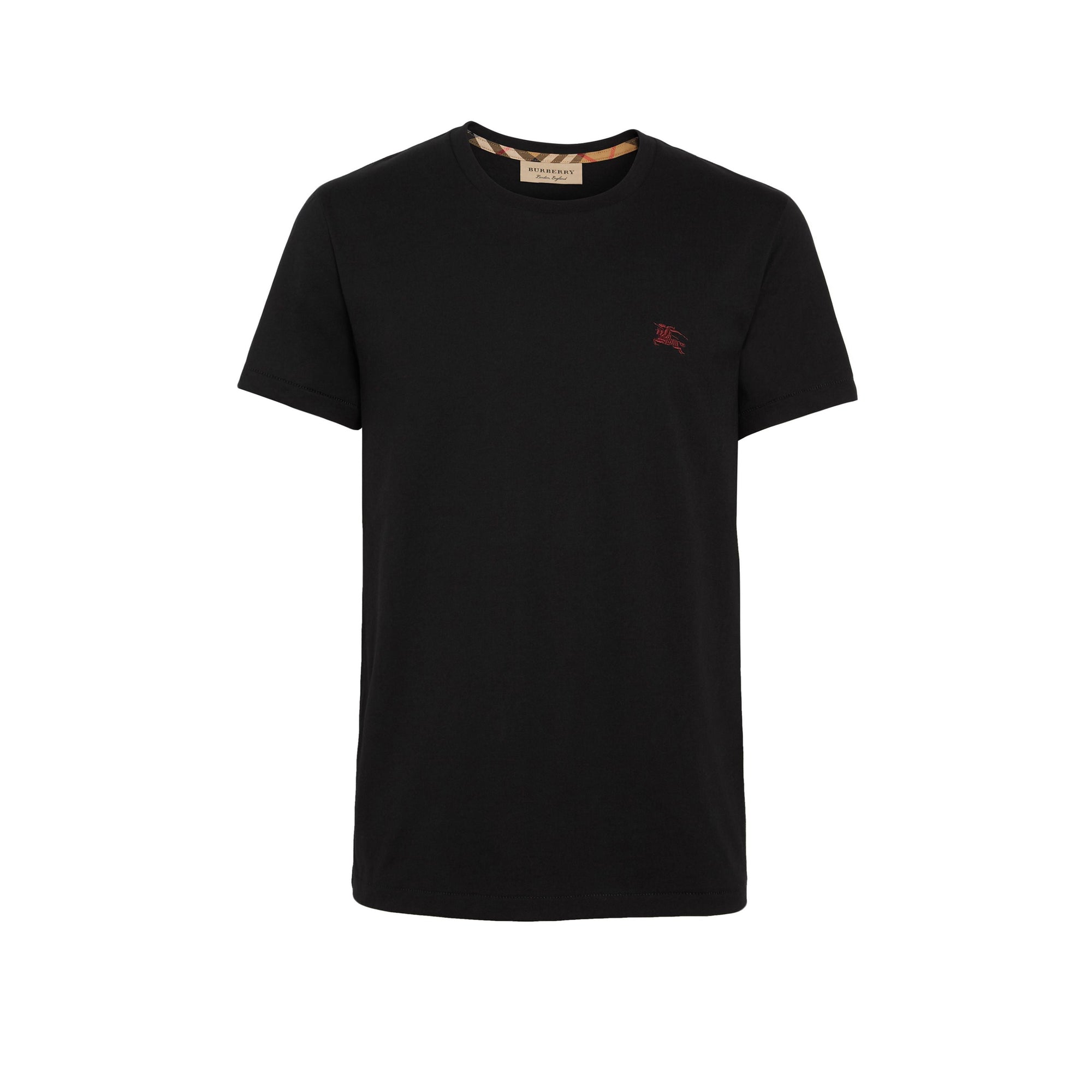 1 qty T-shirt classique ras du cou - Black