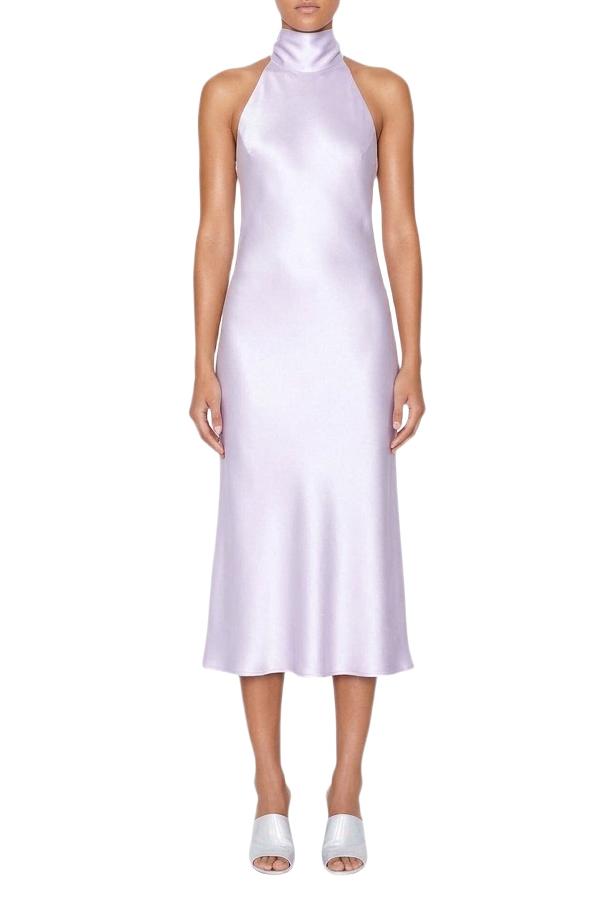 Cropped Sienna Dress - Lilac