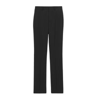 1 qty Pantalon ajusté Soho en laine à rayures - Black