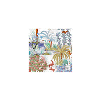 Set de 2 paquets de 20 serviettes en papier Le Jardin du Palais 33x33cm - Multicolore