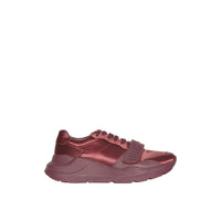 2 qty Sneakers en satin - Claret