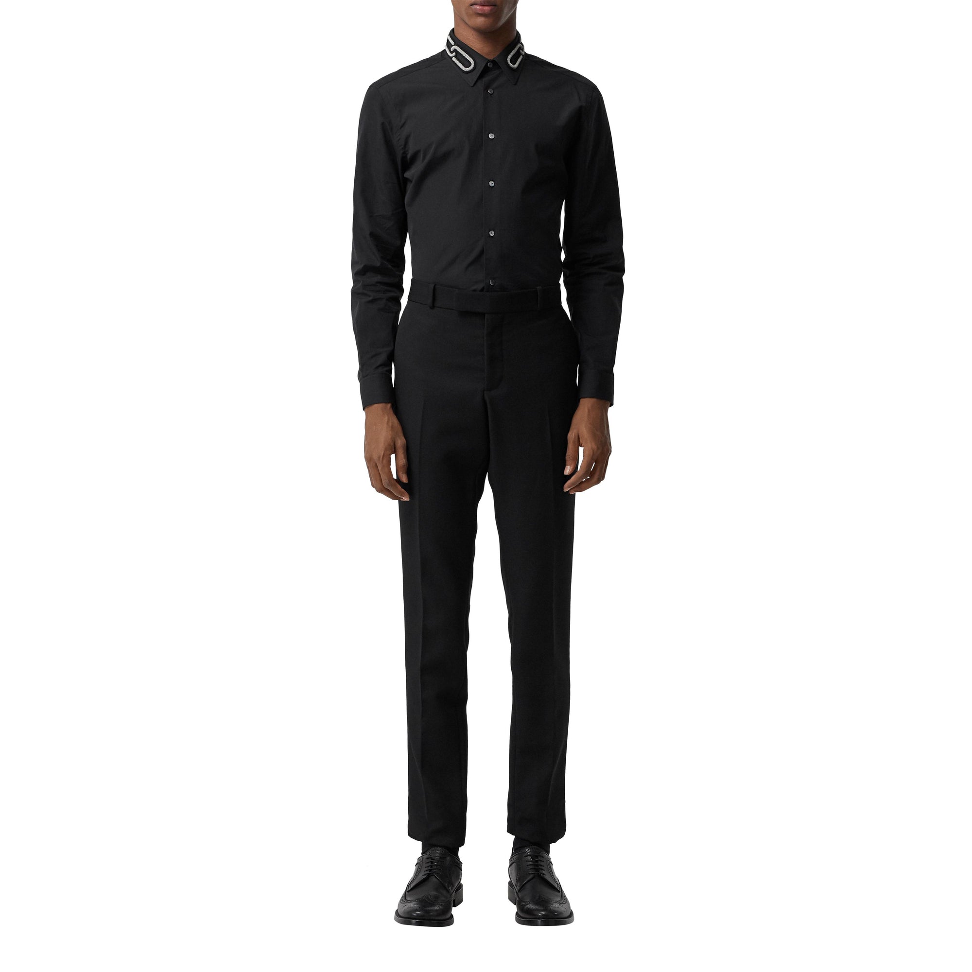 ZZNOSTOCK Chemise habillée slim  - Black