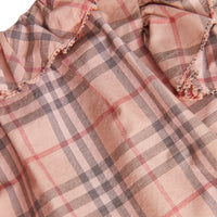 ZZNOSTOCK Robe et bloomer en coton à motif check - Light Rose