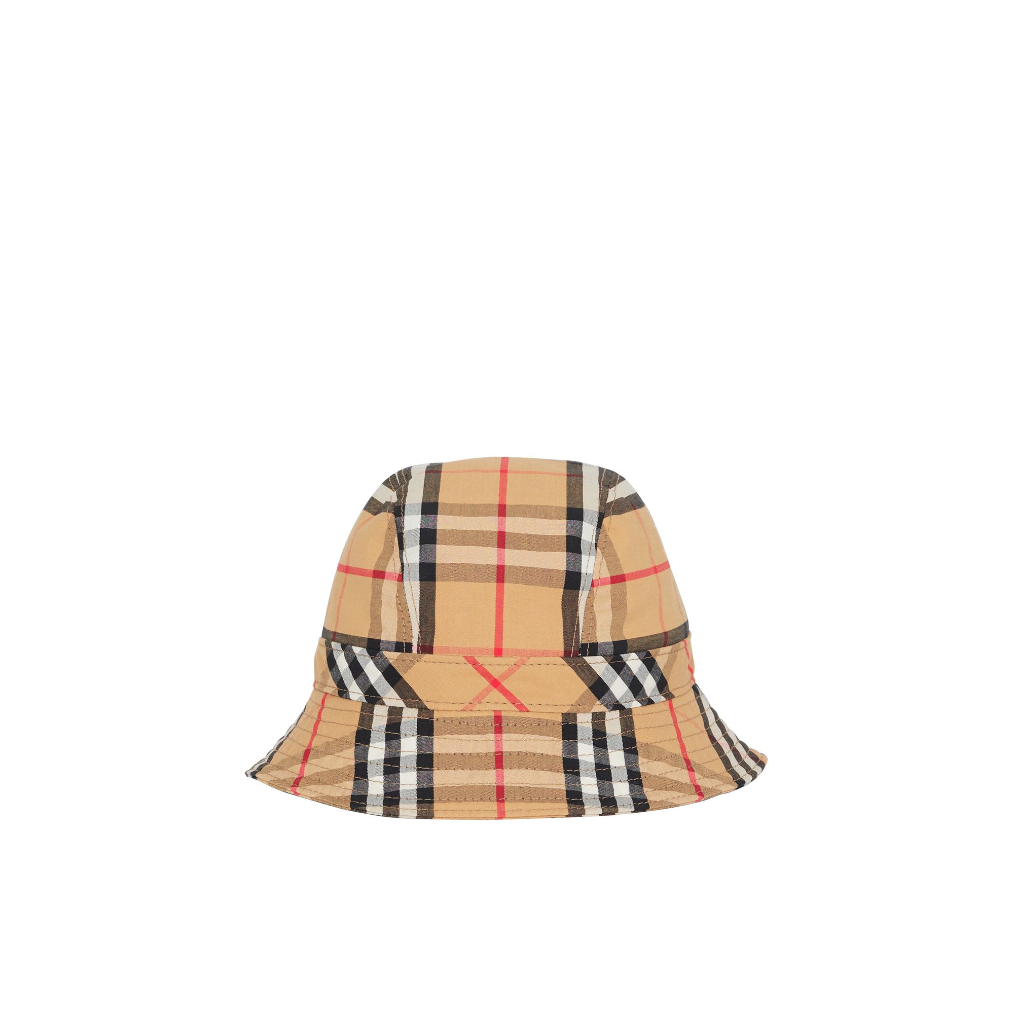 2 qty Bob en coton à motif Vintage check - Antique Yellow Check