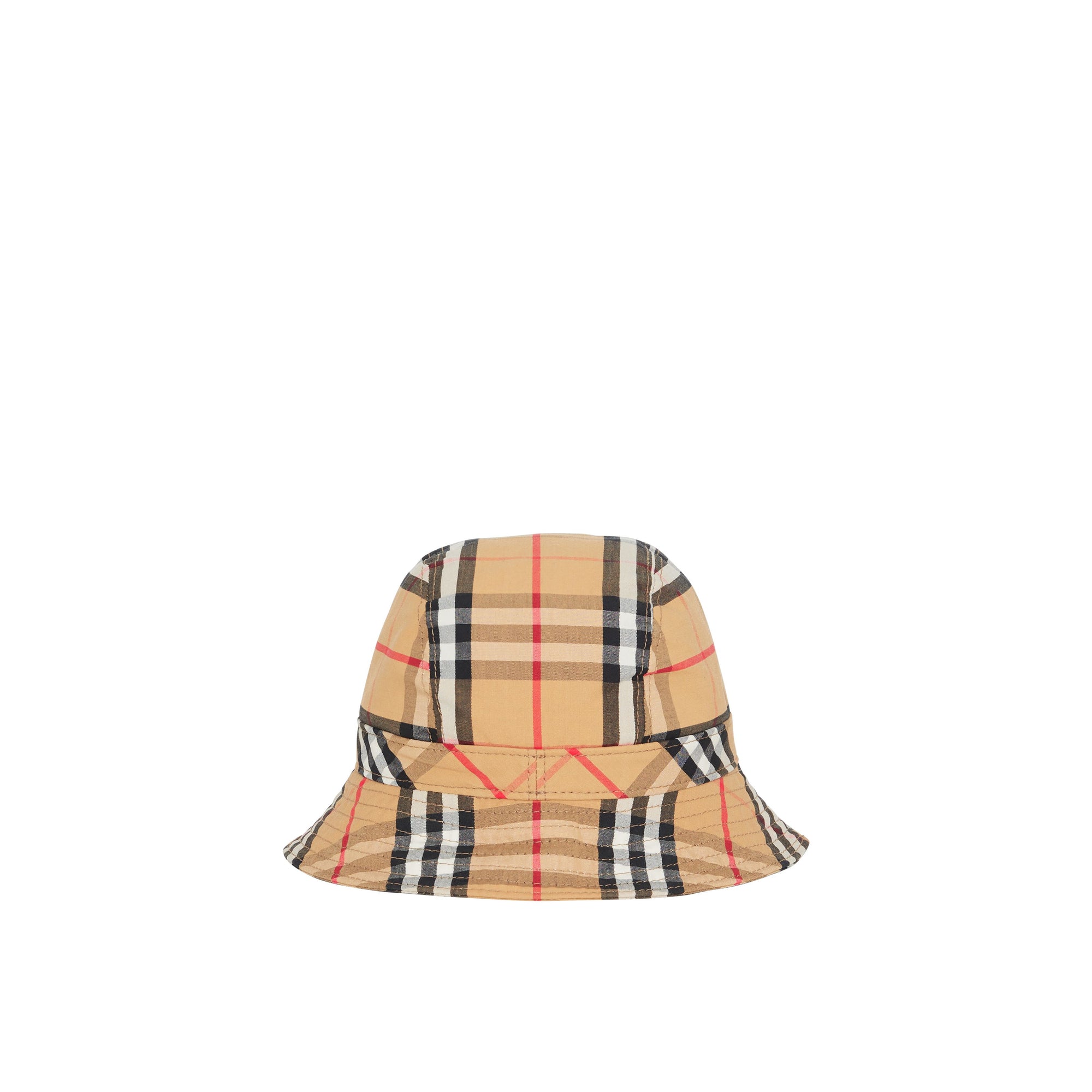 2 qty Bob en coton à motif Vintage check - Antique Yellow Check