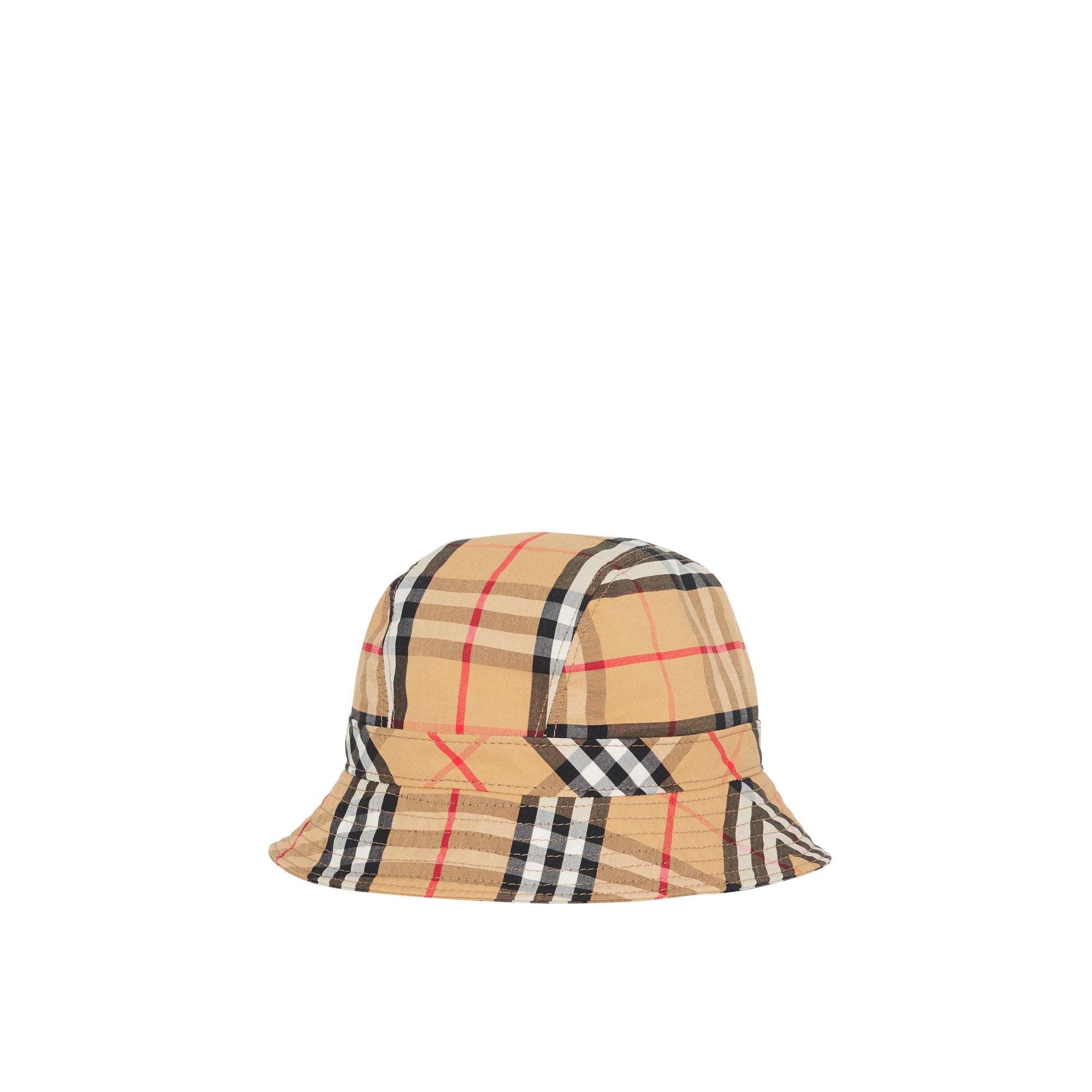 2 qty Bob en coton à motif Vintage check - Antique Yellow Check