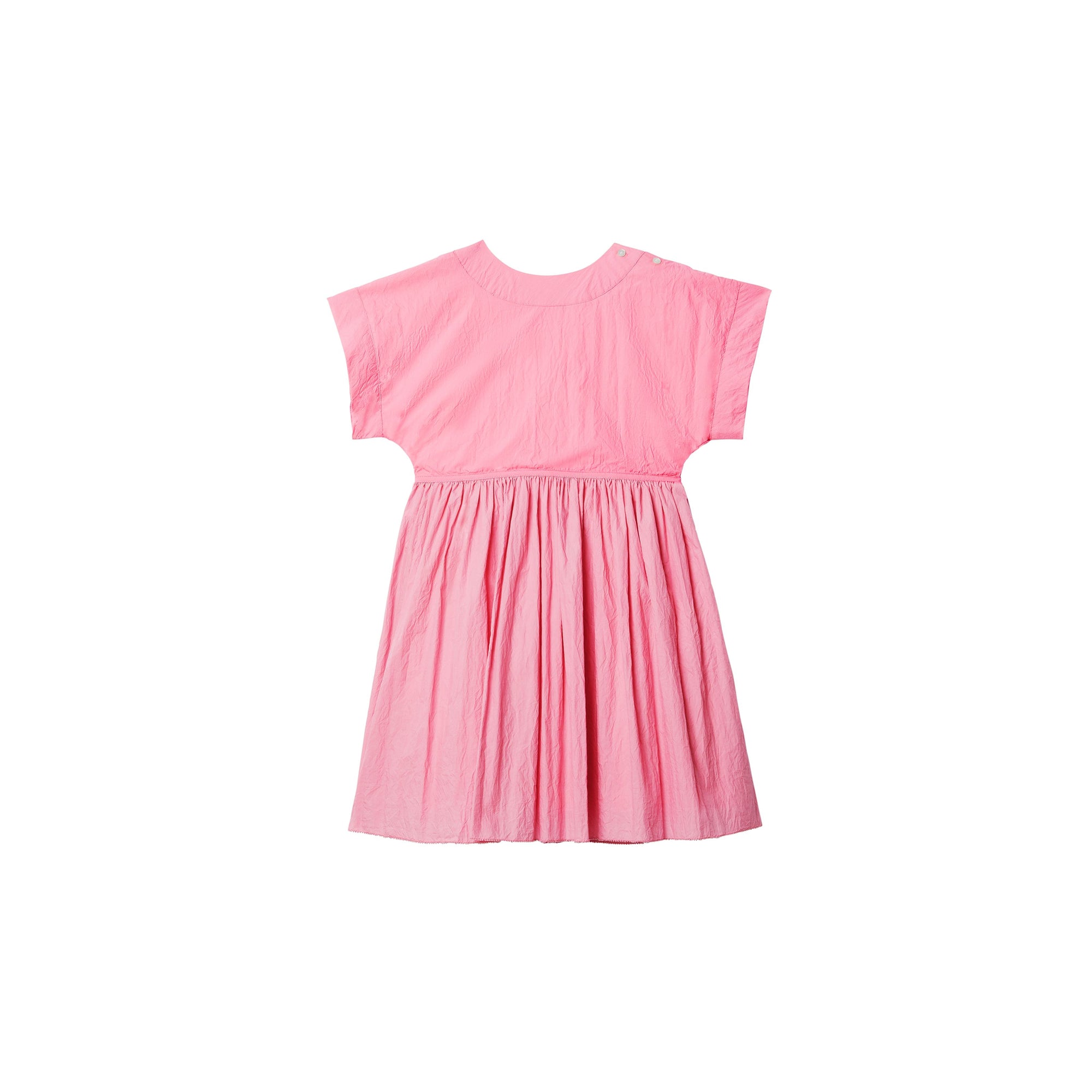 ZZNOSTOCK Robe portefeuille en coton mélangé - Bright Rose