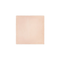 1 qty Grand carré de soie et laine en jacquard - Rose Beige