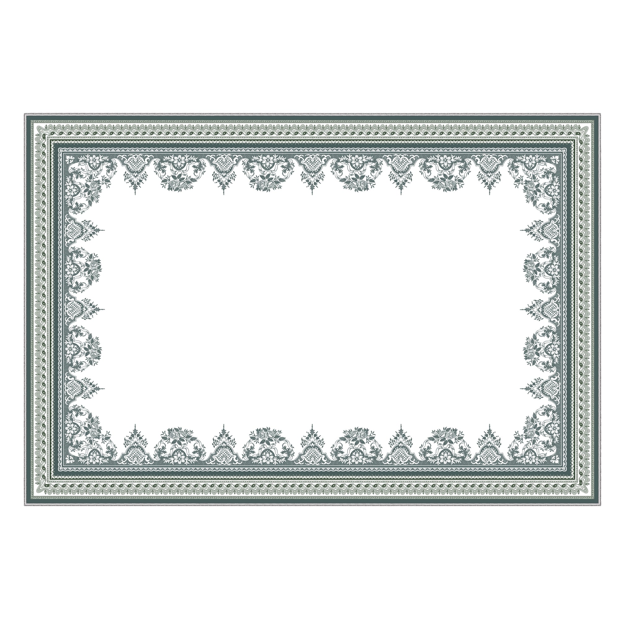 Nappe Les Dépareillées 170x250cm - Vert