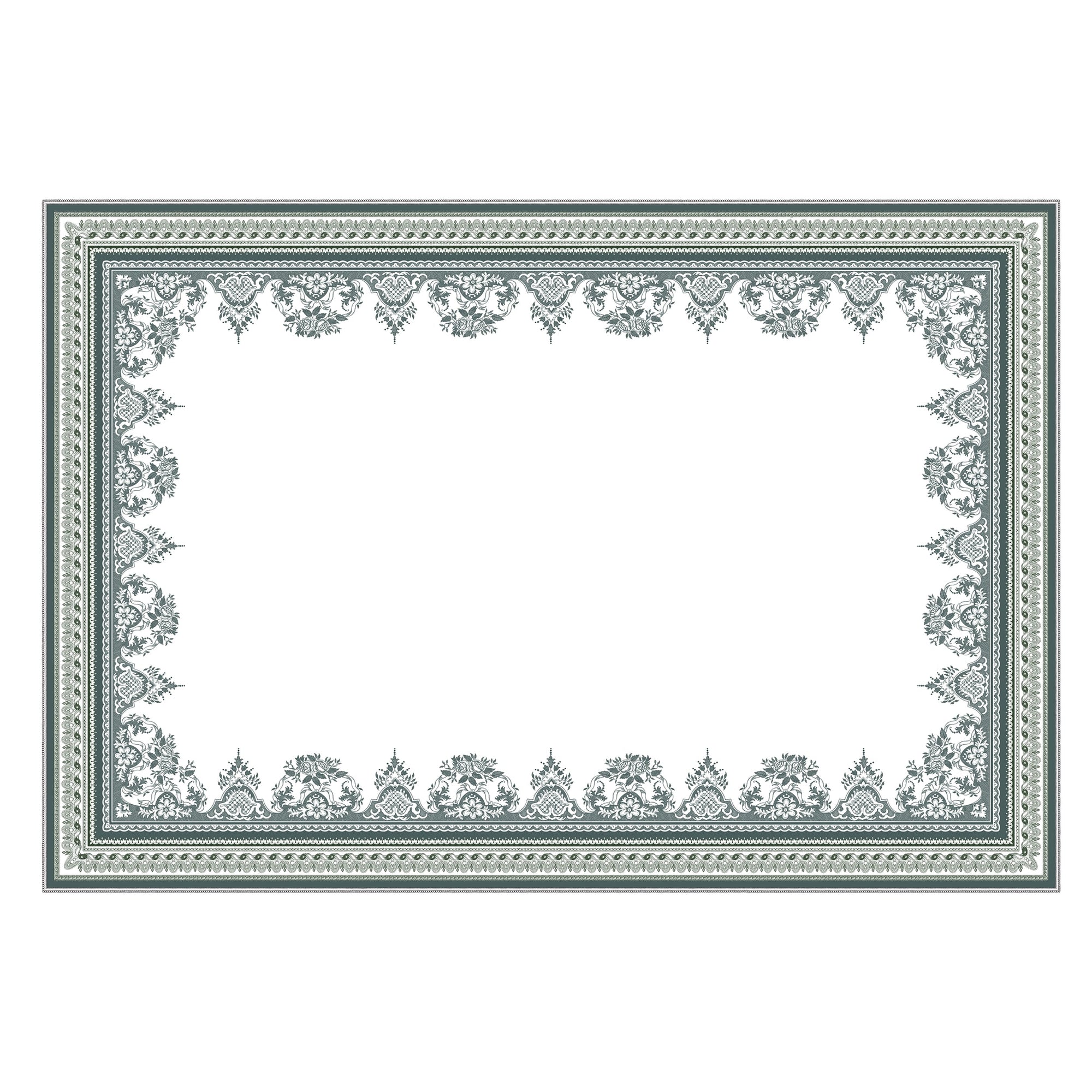 Nappe Les Dépareillées 170x250cm - Vert