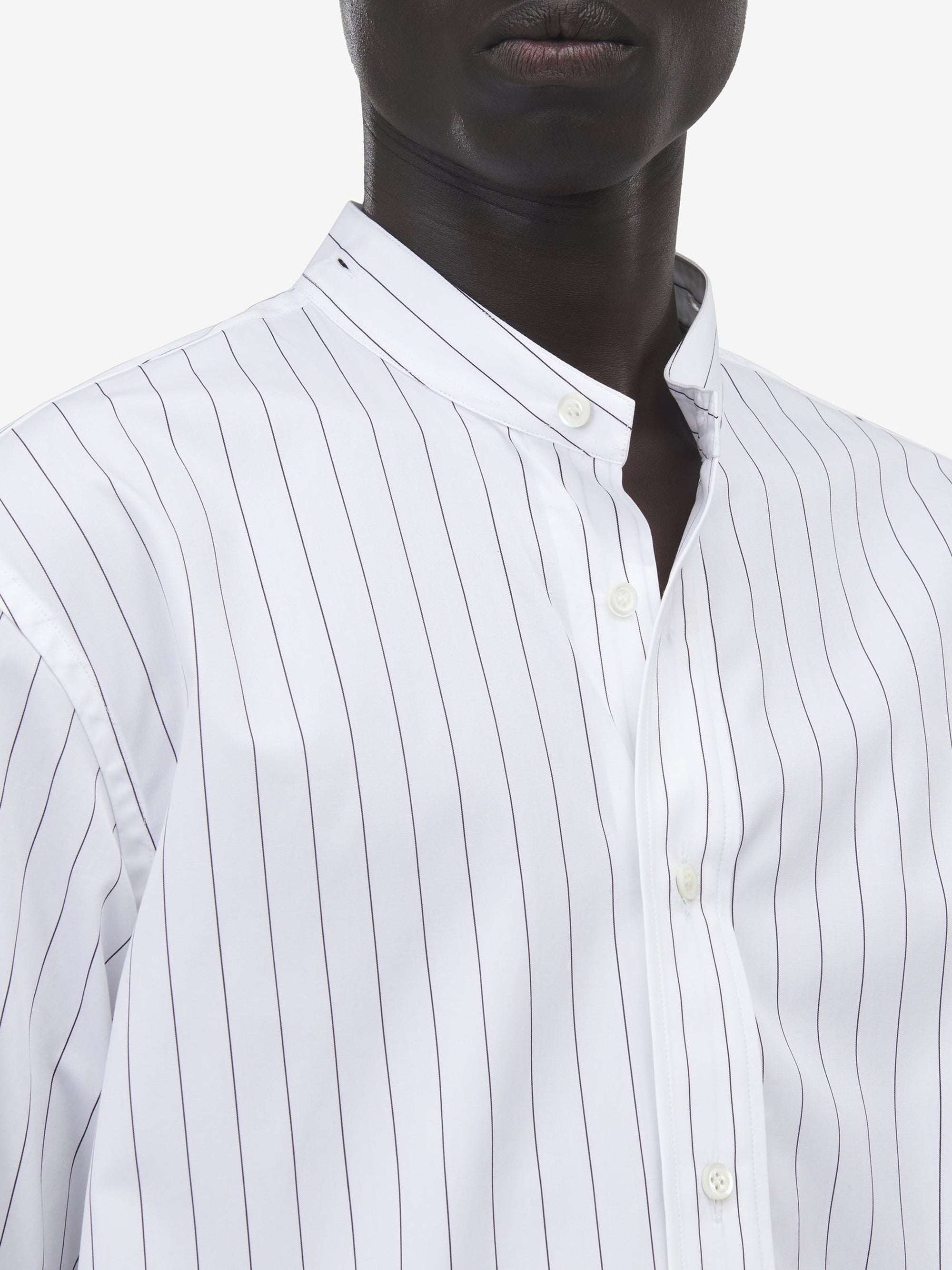 Chemise à boutons - White Black