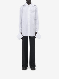 Chemise à boutons - White Black