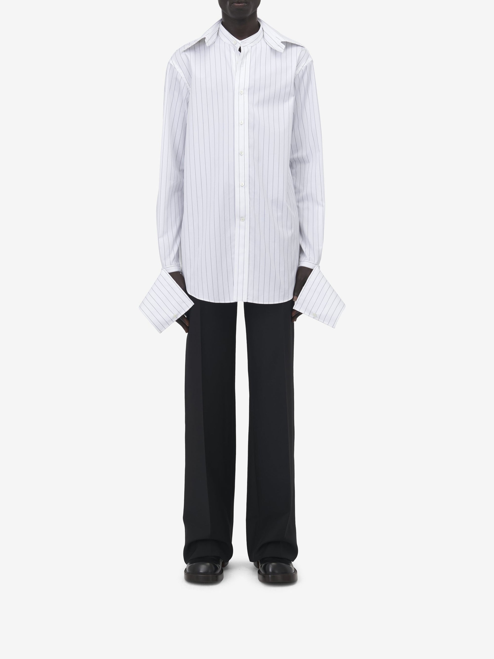 Chemise à boutons - White Black