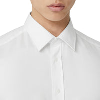 2 qty Chemise Oxford classique en coton Monogram - White