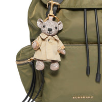 1 qty Bijou porte-clés Thomas Bear à trench - Beige