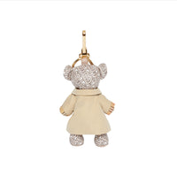 1 qty Bijou porte-clés Thomas Bear à trench - Beige