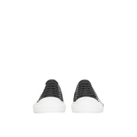 1 qty Sneakers bicolore à logo - Black & Optic White