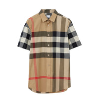 3 qty Chemise sans manches à motif check - Archive Beige Check