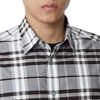 1 qty Chemise à motif check - Light Sky Blue Check