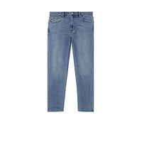 ZZNOSTOCK Jean slim délavé - Light Indigo Blue