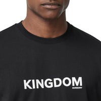 2 qty T-shirt en coton Kingdom - Black