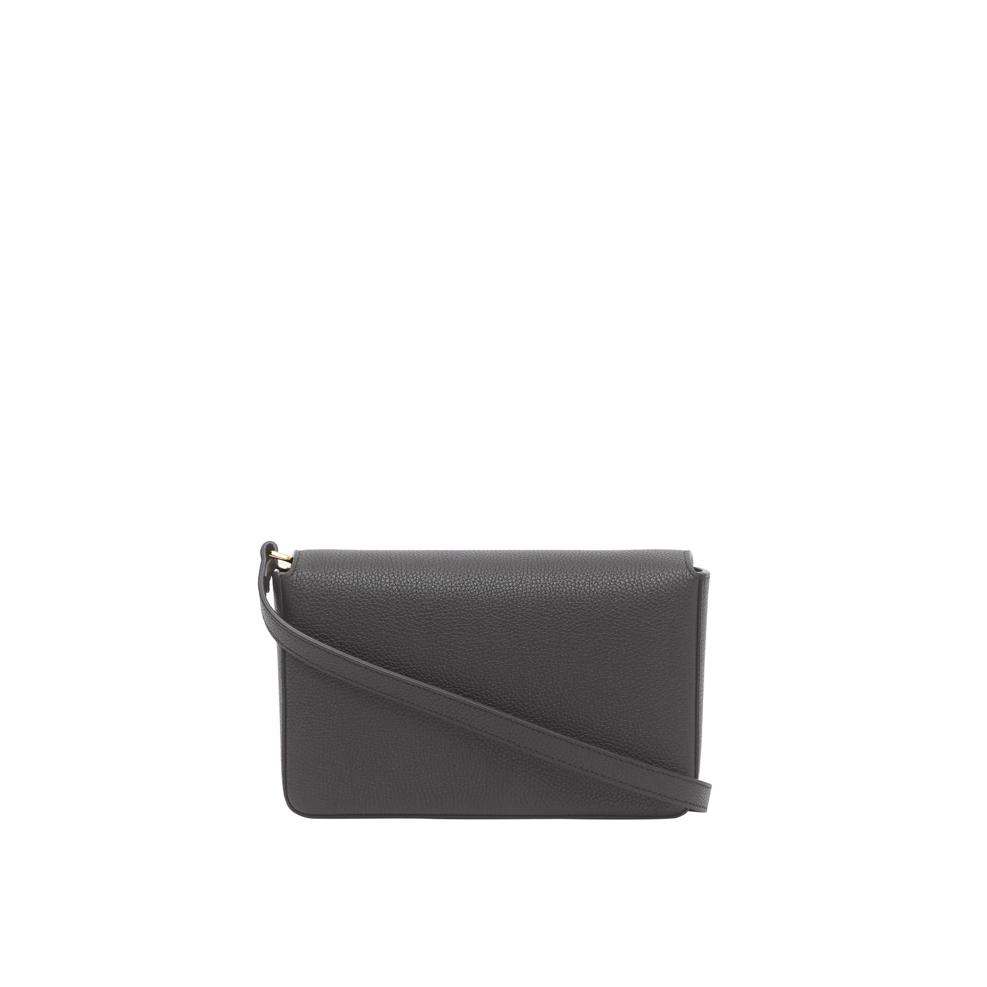 2 qty Petit sac à bandoulière en cuir - Black