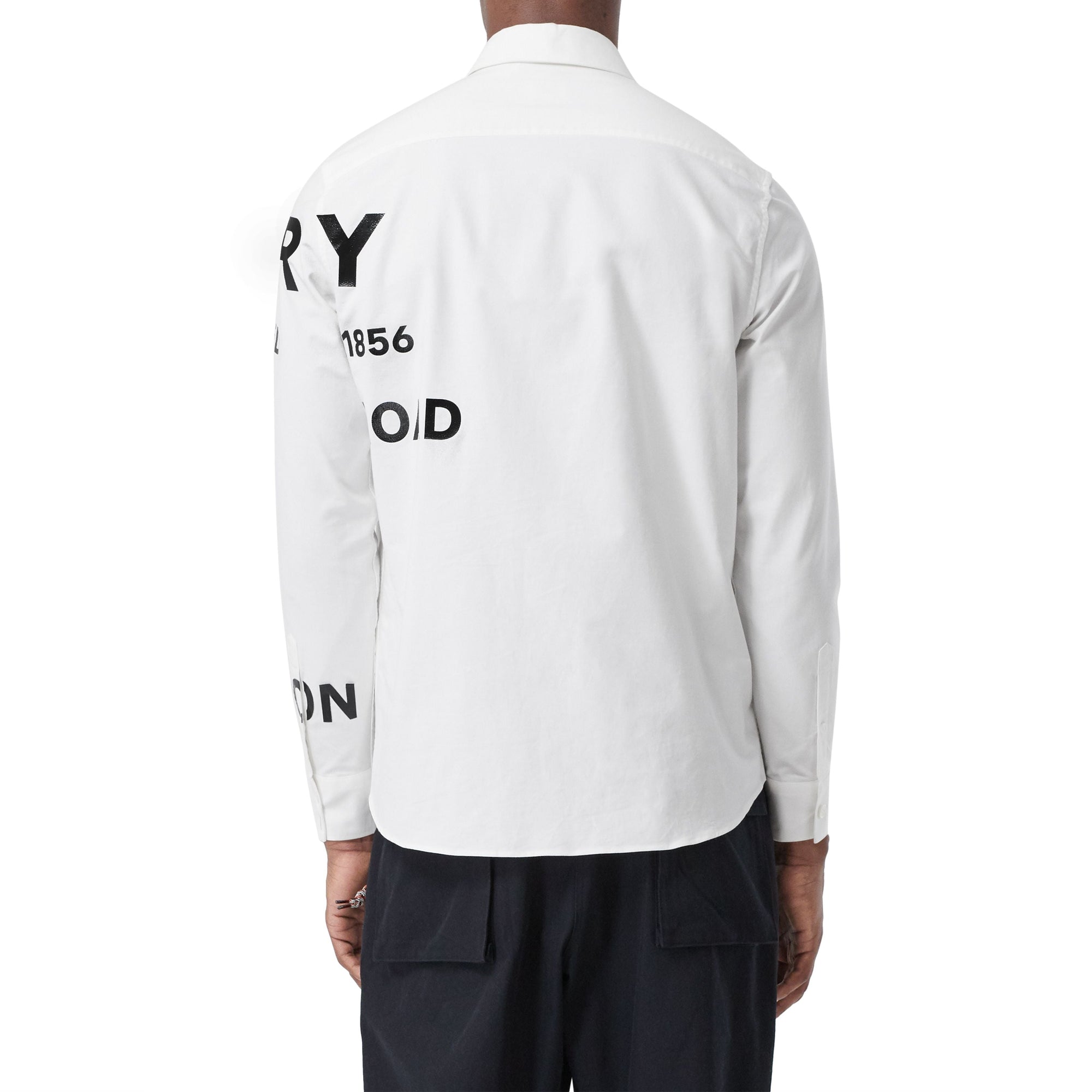 1 qty Chemise Oxford oversize Horseferry - White