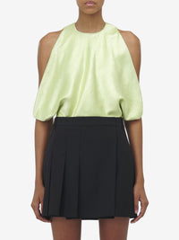 Blouse évasée à découpes - Oyster