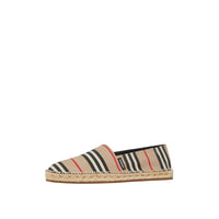 ZZNOSTOCK Espadrilles à rayures iconiques - Archive Beige