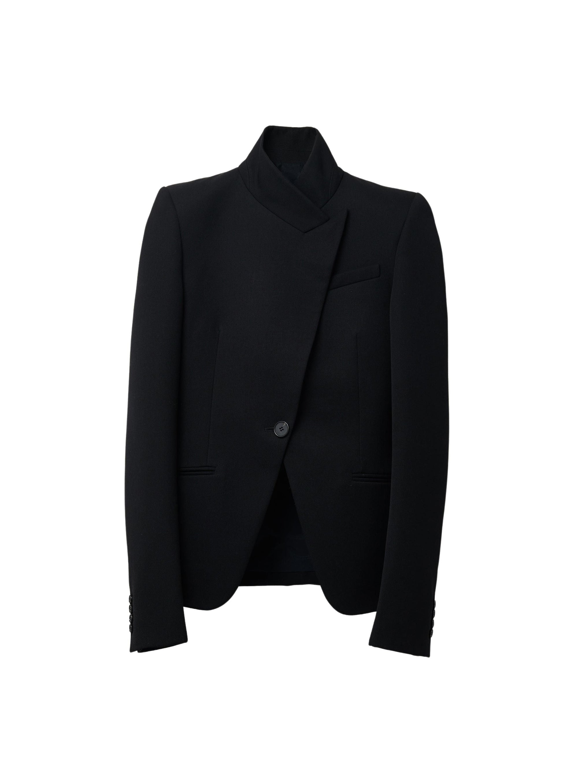 Blazer avec poches en laine - Black