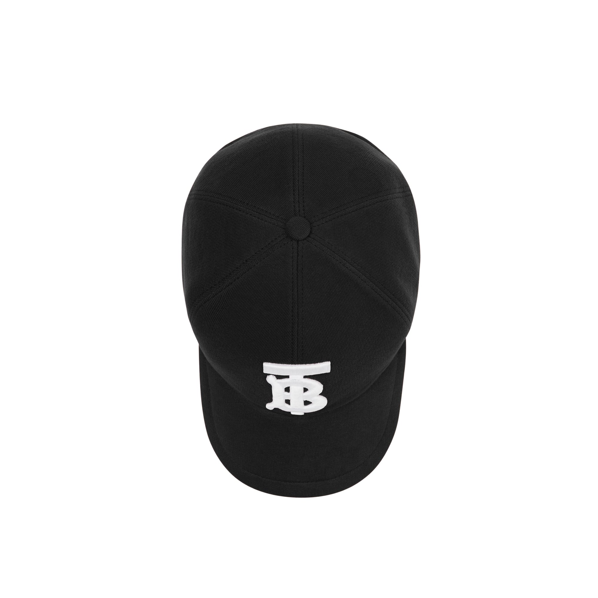 Monogrammed baseball cap - Black