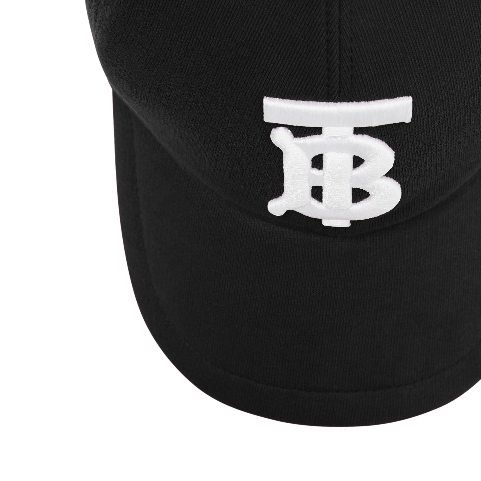 Monogrammed baseball cap - Black