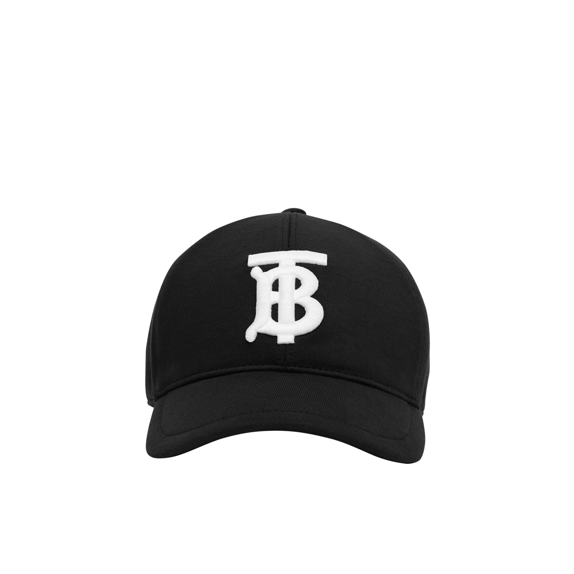 Monogrammed baseball cap - Black