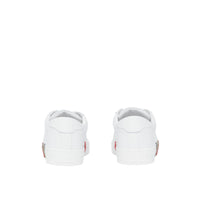 1 qty Sneakers en cuir à rayures - Optic White