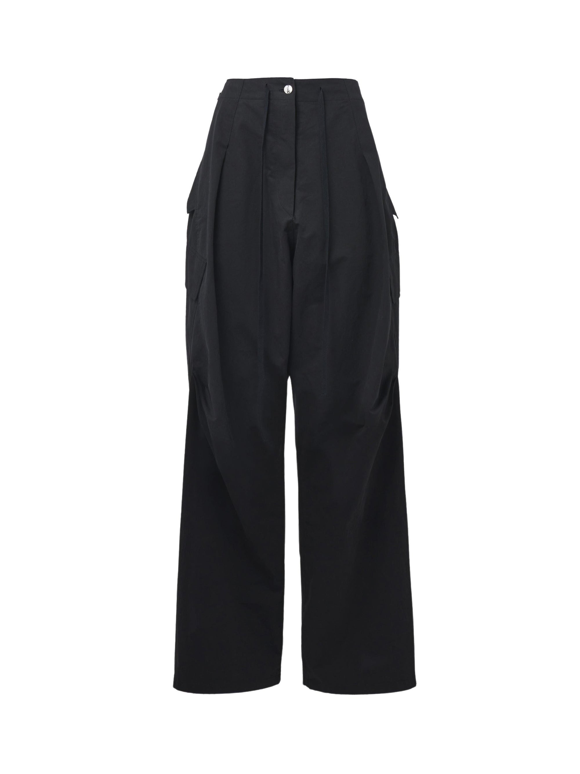 Pantalon cargo taille basse - Black