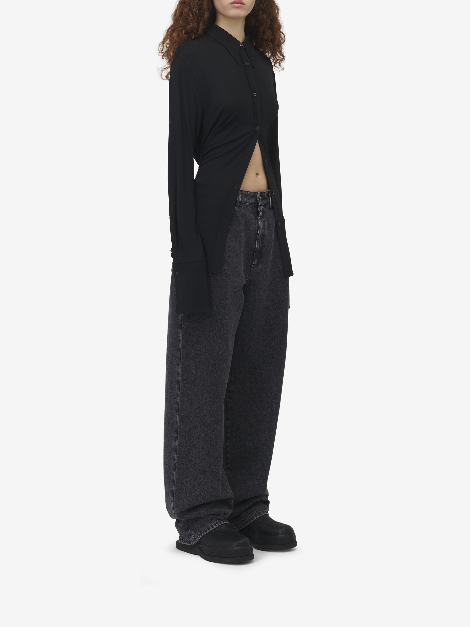 Chemise ajustée - Black