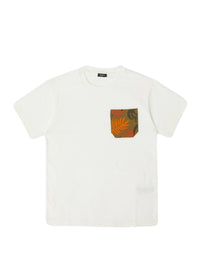 T-shirt con taschino fantasia