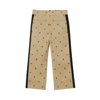 1 qty Pantalon en coton à motifs étoilé - Sand